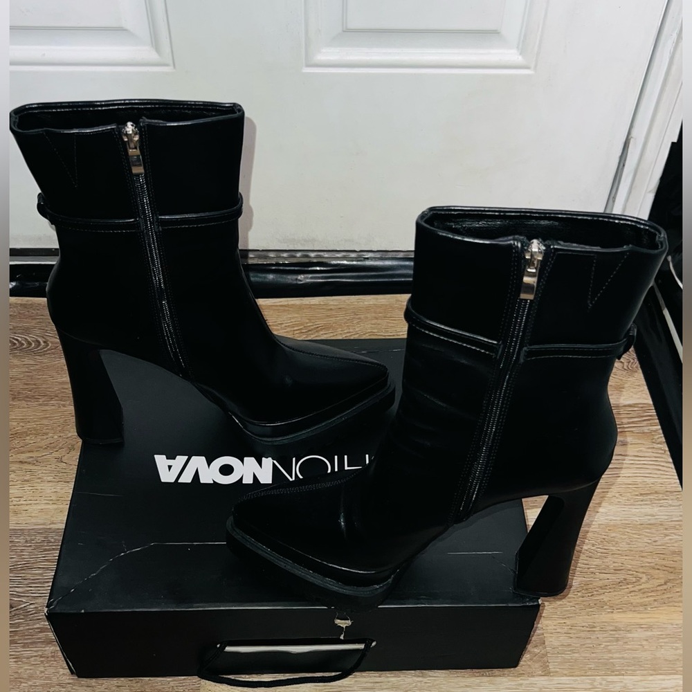 Fashion nova ankle booties